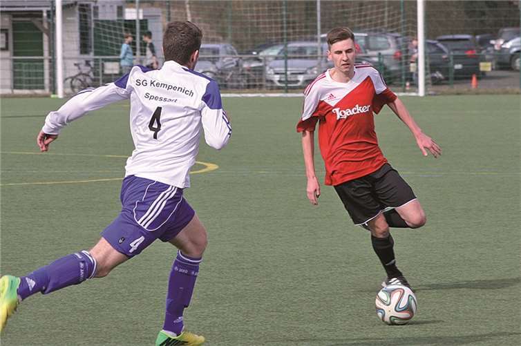 Julius Kaufmann im Zweikampf mit einem Kempenicher.privat