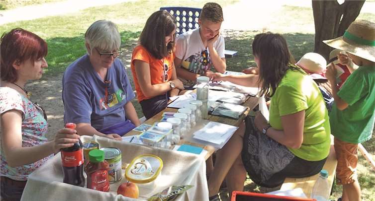 Jung und Alt beteiligten sich am vergnüglichen Gedächtnisparcours.Christof Wölk