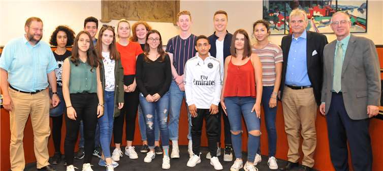 Junge Erwachsene aus Kanada, Venezuela, Marokko, der Ukraine und Litauen waren zu Gast. Foto: C. Maurer