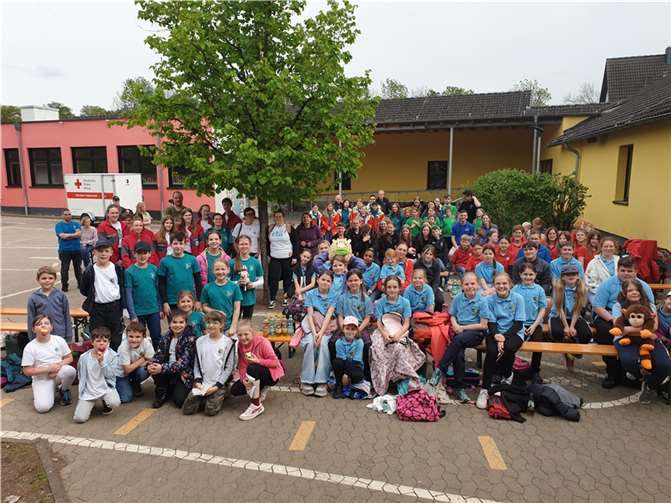 Junge Helfer im Wettbewerb des Jugendrotkreuzes. Foto: DRK-Kreisverband Mayen-Koblenz
