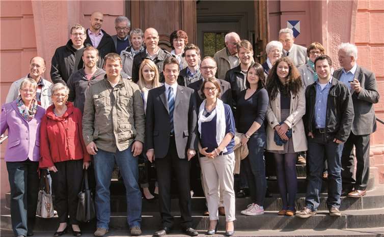 Junge Union Koblenz in Mainz.Privat