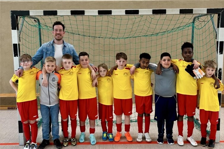 Jungen-Mannschaft der Regenbogenschule Sinzig