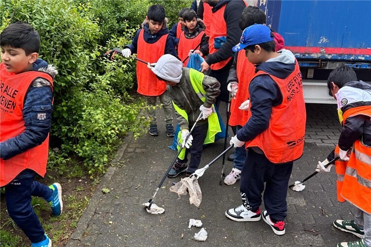 Umweltschutzaktion im Neuwieder Industriegebiet am 18. April 2026