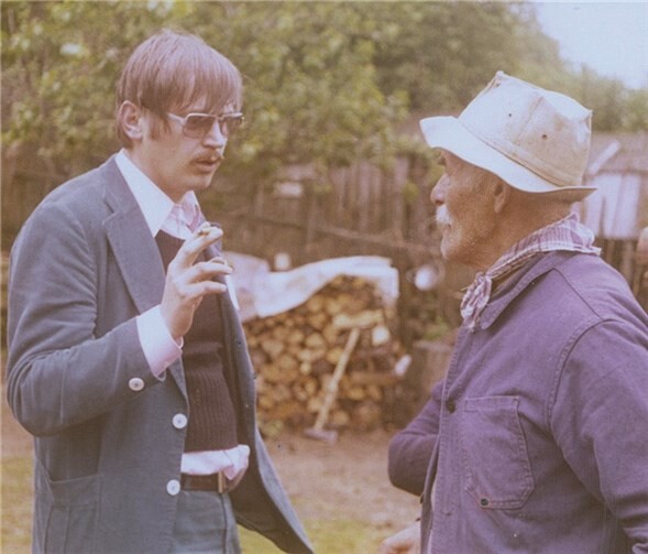 Juni 1975 - Initiator der Partnerschaft mit seinem Freund, ein franzöischer Veteran beider Weltkriege.