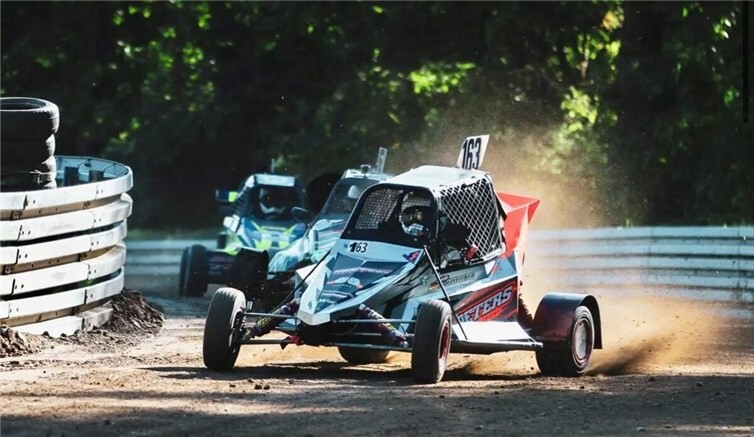 Junis Holzleitner #163 beim DM-Finale in Matschenberg. Foto: Klaus-Dieter Greeb