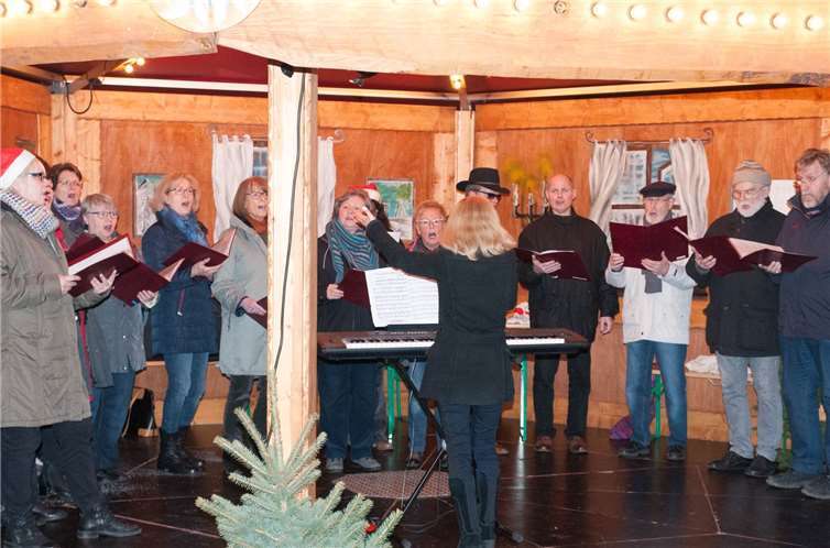 „Just4Fun“stimmte auf die Weihnachtszeit ein. privat