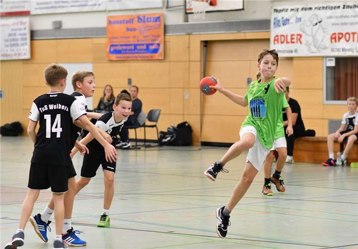 Justus Hübener beim Wurf.privat