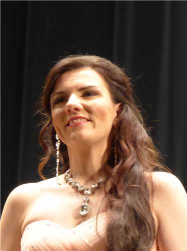 Justyna Samborska überzeugte mit warmer und weicher Stimme.