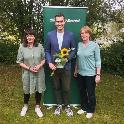 Jutta Blatzheim-Roegler MdL, Julian Joswig und Tabea Rößner MdB. Foto: privat