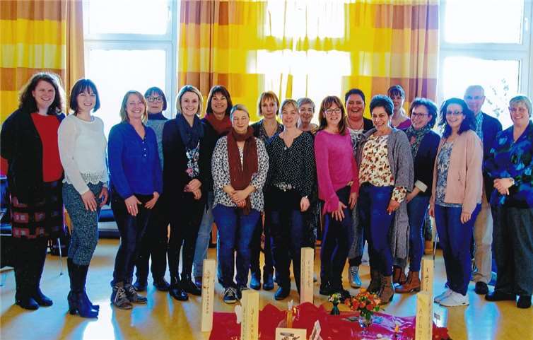 K. Müller (Kursleitung), K. Komarova,(2.v.l.), A. Aller, C. Noll, K. Müller, M. Immel, K. Martinez, B. Knopp, A. Weidenfeller, B. Dillschnitter, S. Stendebach, J. Rüffert, V. Alkan, T. Wagner, M. Diel, S. Krekel, H.P. Rüffin (1. Vorsitzender), C. Ehrlich, es fehlt U. Schwarz. privat