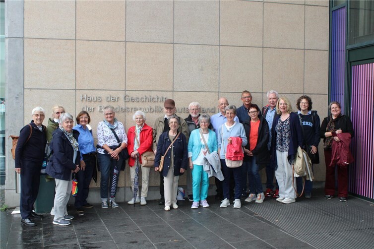 KAB Diözesanverband Trier und Mitglieder vom Ortsverband Reifferscheid-Rodder - Besuch Haus der Geschichte in Bonn