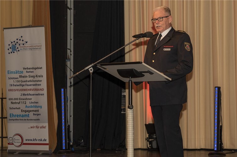 KBM Stefan Gandelau begrüßte alle Anwesenden. Foto: Udo Schumpe