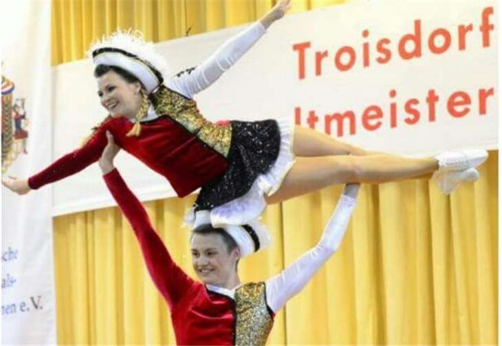 KC Rot-Blau Niederbreitbach schickt auch ein Tanzpaar ins Rennen um die Meisterschaft.