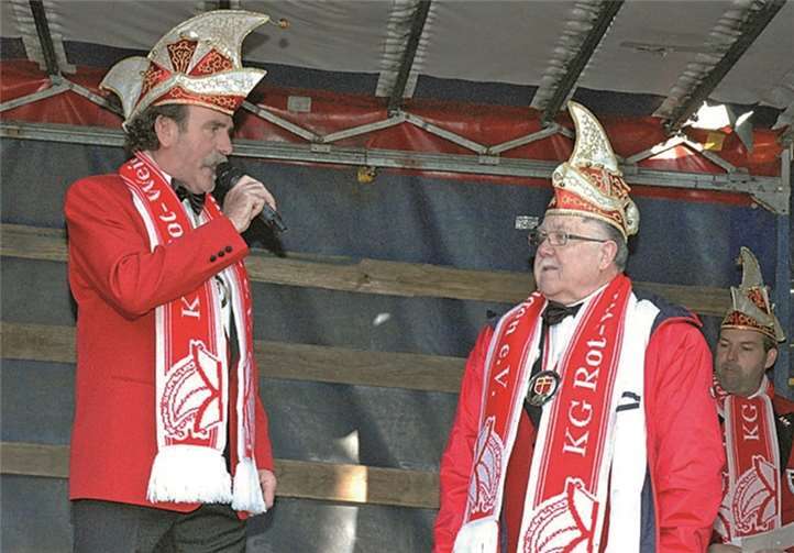 KG-Vorsitzender Franz-Josef Hengsberg dankte Dieter Reul.