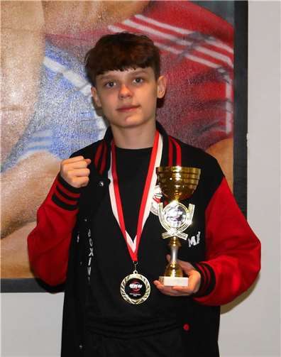 Kämpfer des Tages Maxim Stieben.