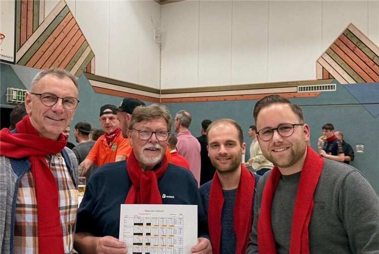 Kai Dommershausen (rechts im Bild) bei der Veranstaltung in Hilgert. Foto:Dominik Pretz