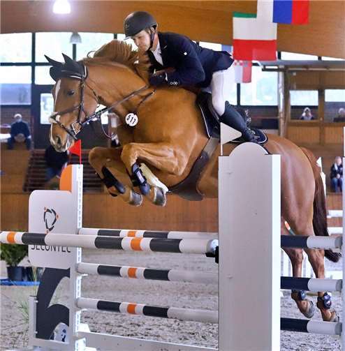 Kai Schaffner, vom RV Kurtscheid, startet beim Jubiläumsturnier auf Gut Birkenhof.  Foto: Alexander Marx