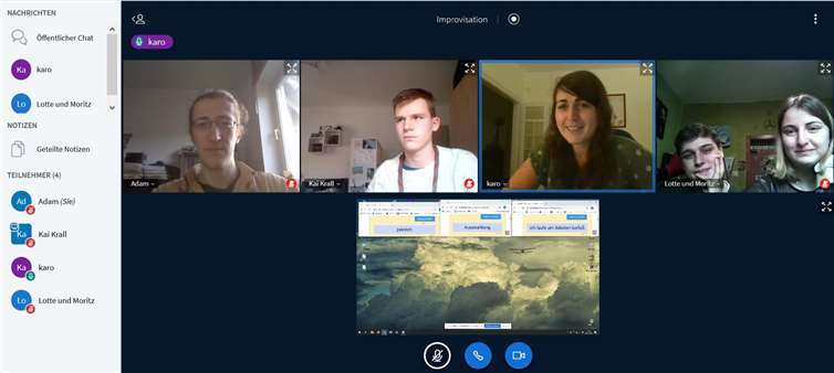 Kais Improvisationstheater.Quelle: Dieblicher Pfadfinder