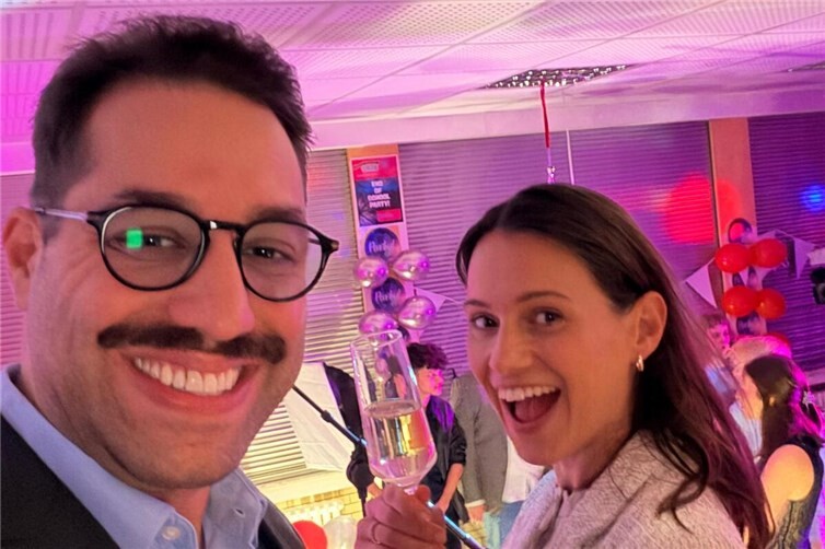 Kais Setti und Leni Adams