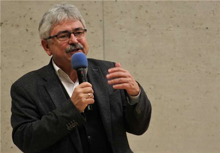 Kalle Grundmann sprach in Koblenz. Foto: Bistum Trier/Julia Fröder