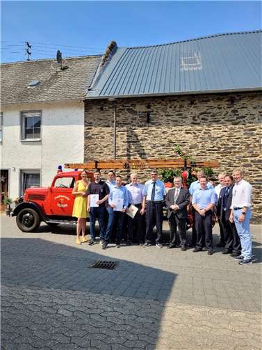 Kameraden wurden geehrt und befördert. Fotos: privat