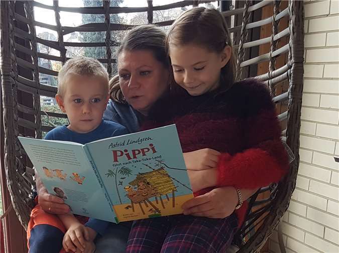 Kamil, Kasia und Natalia Bartoschek. Foto: privat