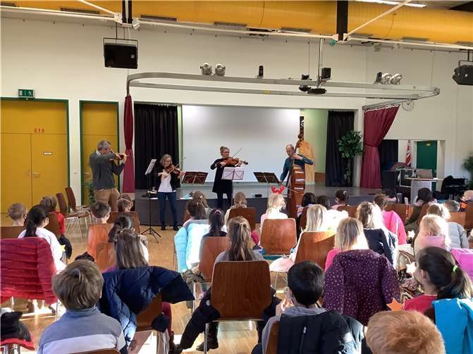 Kammermusik-Ensemble des WDR Sinfonieorchesters trat auf. Foto: privat