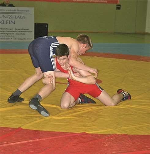 Kampf in der Oberliga. privat