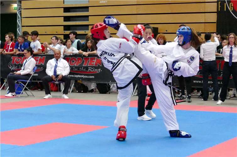 Kampfsport in der ring°arena. Der International Taekwon-Do Federation Deutschland e.V. lädt zur deutschen Taekwon-Do Meisterschaft 2022 am Nürburgring. Foto: ITF-D e.V.