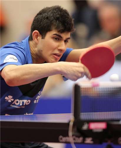 Kanak Jha konnte sich rechtzeitig in der Rückrunde in der TTBL etablieren.Foto: Wolfgang Heil