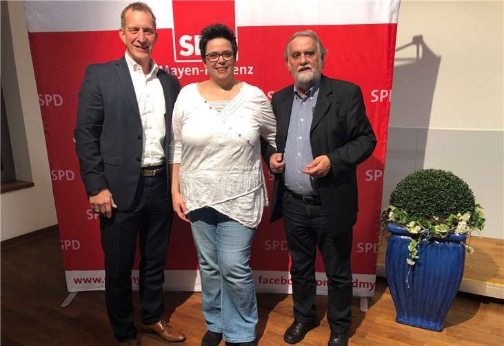 Kandidaten für den Kreistag: (v.li.) Maximilian Mumm, Jeanette Lehmann, Hans-Georg Ziesemer.Privat