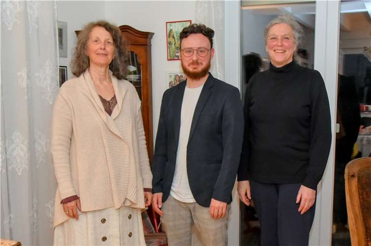 Kandidierende für die Liste der GRÜNEN in Burgbrohl (v.l.n.r.): Sonja Schlegel, Thomas Krieger und Karin Meiner.  Foto: Jutta Dietz