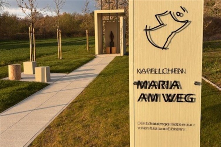 Einsegnung in Heimbach-Weis mit Musikverein und Bischof Helmut Dieser