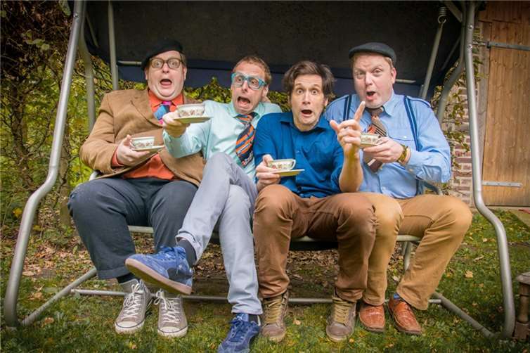 „Kapelle Petra“ ist eine der derzeit angesagtesten Indierock-Bands.  Foto: Marcel Strecker
