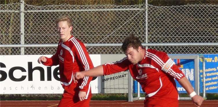 Kapitän Rico Reuter und David Schmitz - zwei wichtige Stützen des SCN.