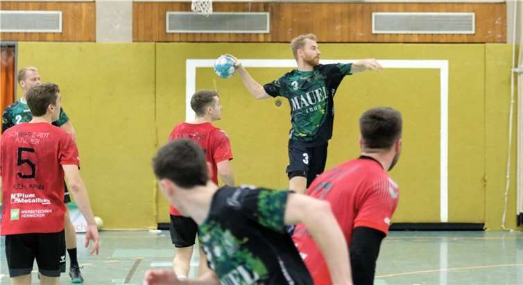 Kapitän Timm Schwolow war mit insgesamt elf Treffern der Garant für den Heimsieg gegen Schwarz-Rot Aachen.  Foto: Carola Laun