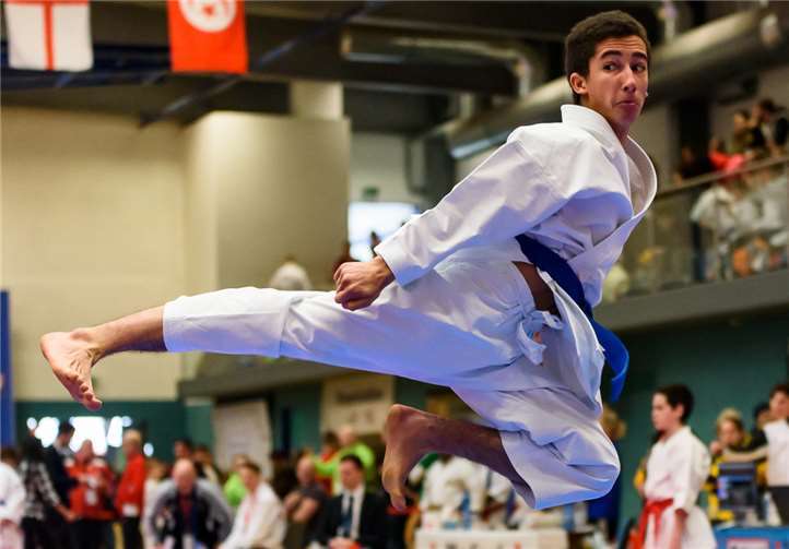 Karate spektakulär. Auf Weltniveau beim WW-CUP 2016.privat