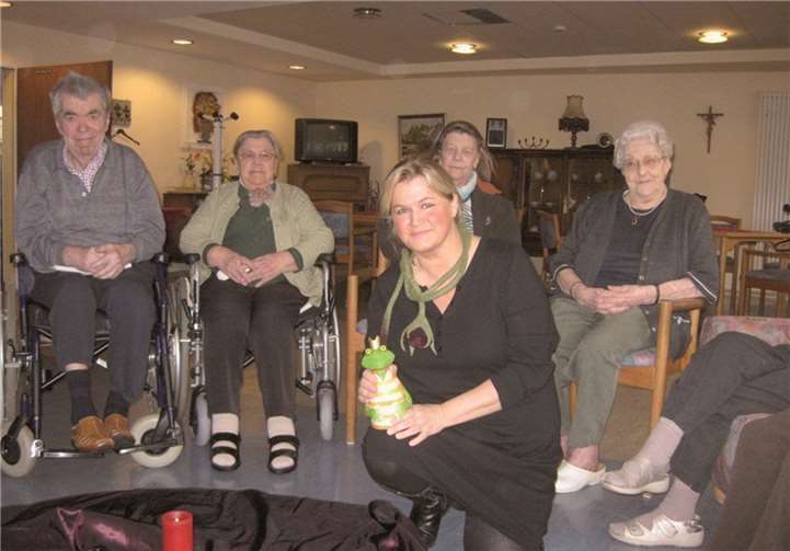 Karin Appel lässt Märchen lebendig werden. privat