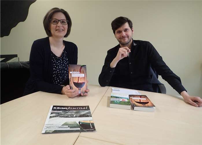 Karin Joachim im Gespräch mit BLICK aktuell-Redakteur Daniel Robbel. Roswitha Linden