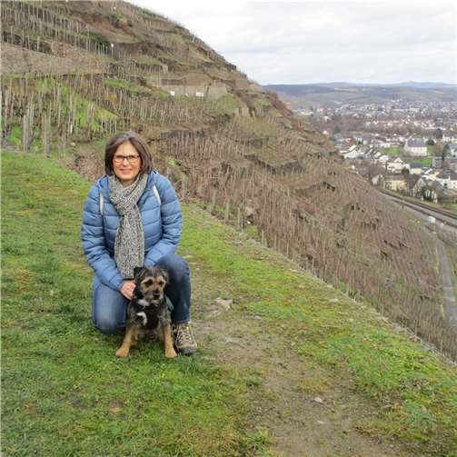 Karin Joachim nimmt Abschied vom Ahrtal.  Foto: privat