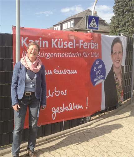 Karin Küsel-Ferber will am 25. Mai Bürgermeisterin werden. privat
