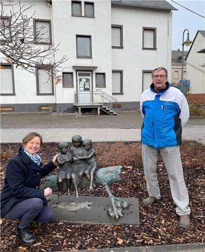 Karin Küsel zu Gast in Kaltenengers. Foto: privat