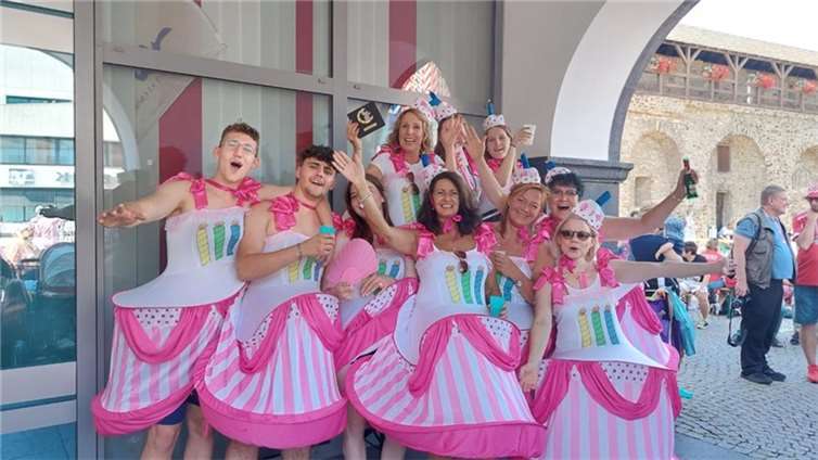 Karin aus Lahnstein schickte uns diese lustige Truppe. 