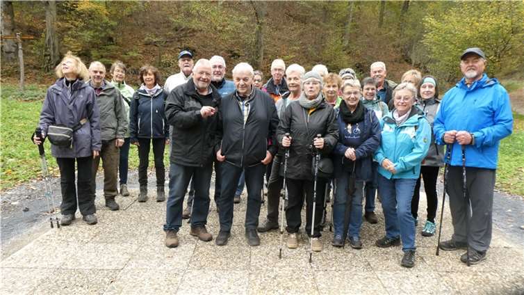 Karl Heinz Lehnert führte die 19 Wanderer:innen an.  Foto: privat