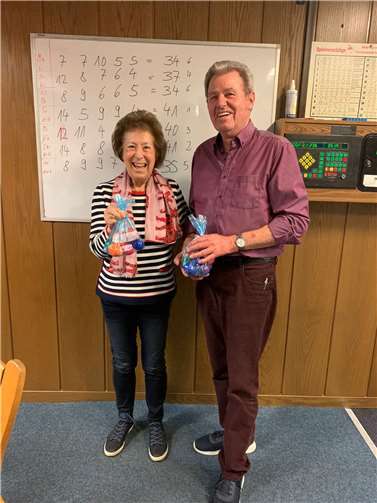 Karl Heinz und Trudi Joisten gingen als Sieger hervor.