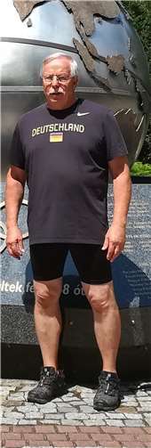 Karl-Josef mit persönlicher Bestleistung.  Foto: privat