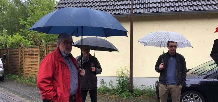 Karl-Rudolf Goergen, Heinz Scherer und Dominik Pretz. Foto: privat