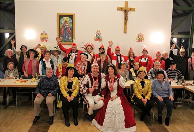 Karnevalistischen Oldies werden überrascht.privat