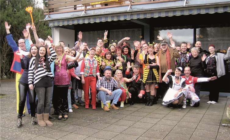 Karnevalistischer Frühschoppen mit Freunden aus Kurtscheid, Rengsdorf und Engers.privat