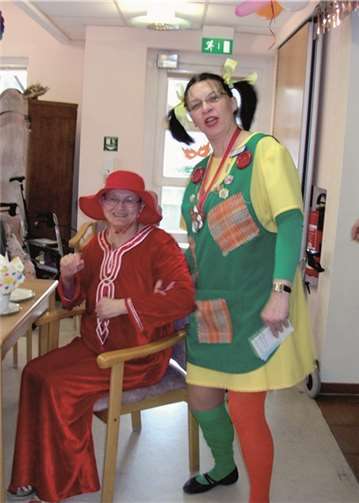 Karnevalsfeier im Haus im Rebenhang.Privat